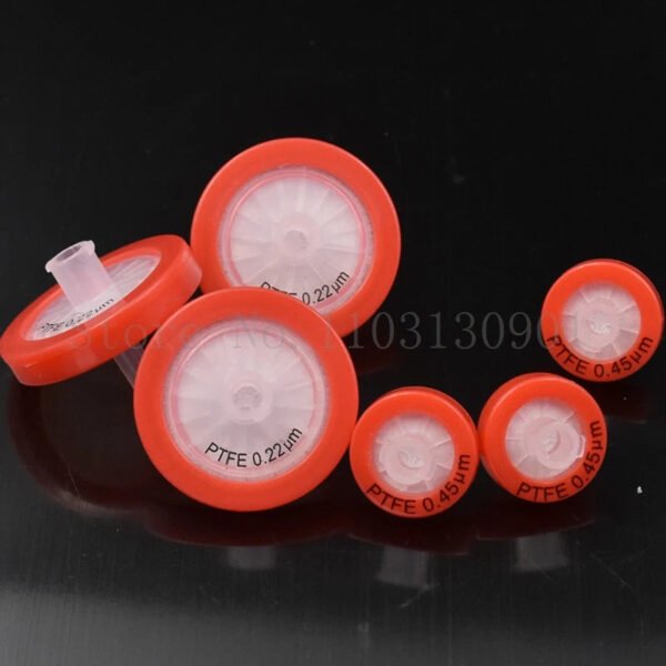 25pcs Lab 13mm/25mm PTFE Luer Millipore Syringe Filter Hydrophilic Needle Filter with 0.22/0.45/1.2um Membrane - Image 2